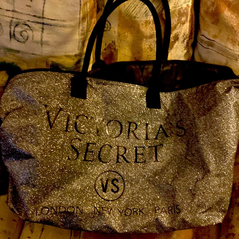 Victoria Secret glittery bag